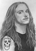 Cliff Burton - portrét